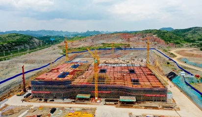 義龍新區(qū)人民醫(yī)院工程建設穩(wěn)步推進中