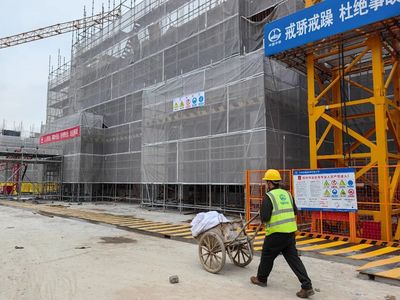 “五一”不停工,青浦區安置房項目建設如火如荼